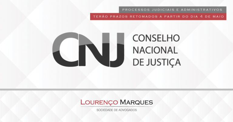Resolução n.º 314, de 20 de Abril de 2020 do CNJ - Lourenço Marques - Sociedade de Advogados
