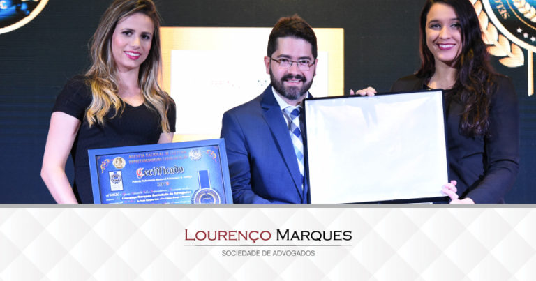 Prêmio Referência Nacional Advocacia e Justiça 2019 - Lourenço Marques - Sociedade de Advogados