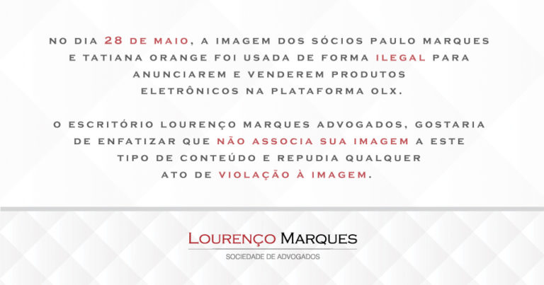 Violação de imagem - Lourenço Marques - Sociedade de Advogados